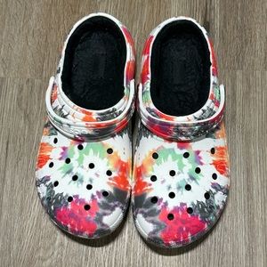 Tie dye Clogs